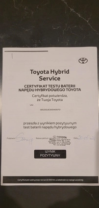 Toyota Auris cena 76900 przebieg: 49700, rok produkcji 2019 z Przecław małe 407